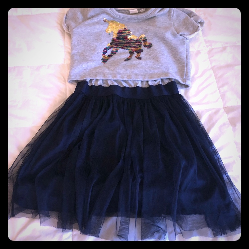 Gap Kids Flip It dress Size M